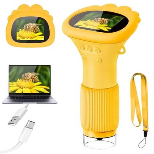 Microscopio de bolsillo para niños